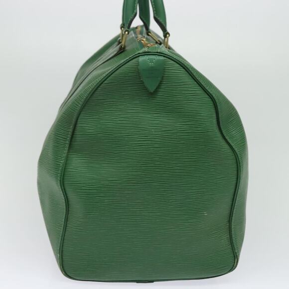 LOUIS VUITTON Epi Keepall 50 Boston Bag Green M42964 - Picture 4 of 16